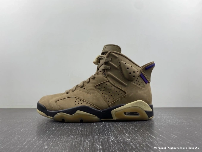 Official Maikesneakers Air Kelp 6 FD1643-300 Jordan WMNS Gore-Tex Brown 0816